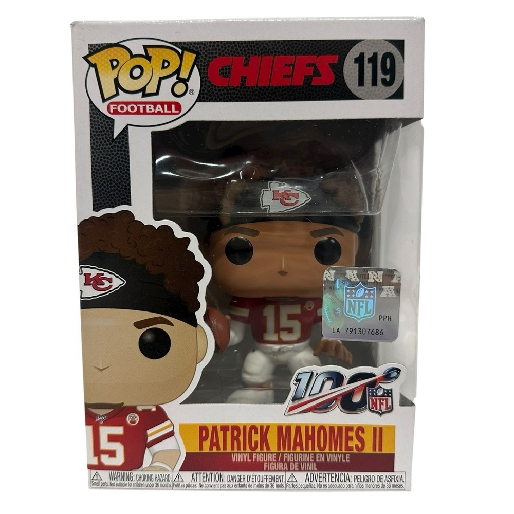 Funko Pop NFL Chiefs Patrick Mahomes II Vinyl Figure 119 FUN42867 Vaulted
